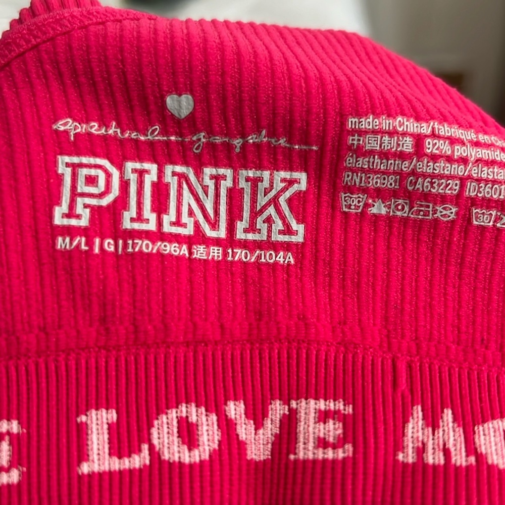 Spiritual Gangster x VS Pink crop top - Picture 10 of 13